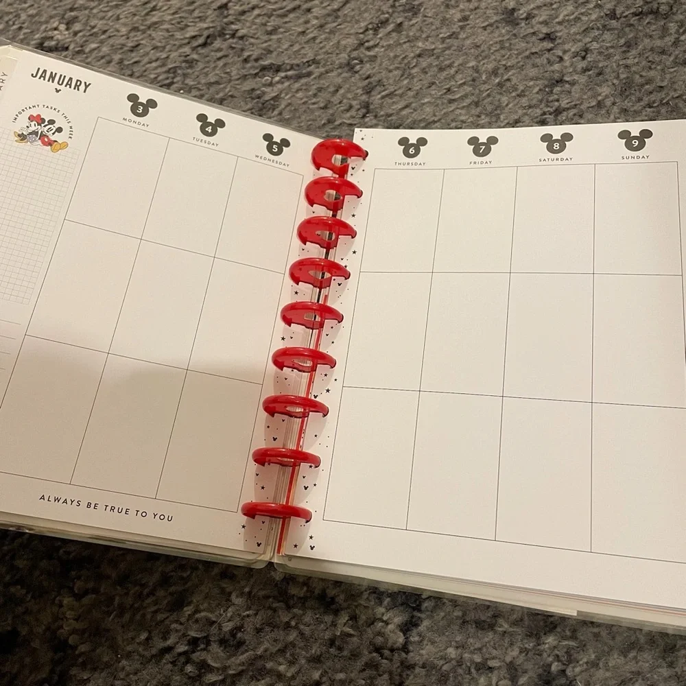 The Happy Planner Disney Mickey and Minnie Mouse Better Together Planner 2022
